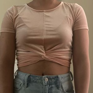 💞 Forever 21 Velvet Crop Top